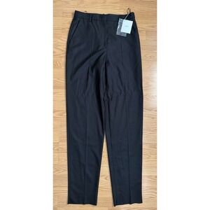 DIOR D UNIFORME Black Wool Pants Trousers Women's US 6 NWT A24